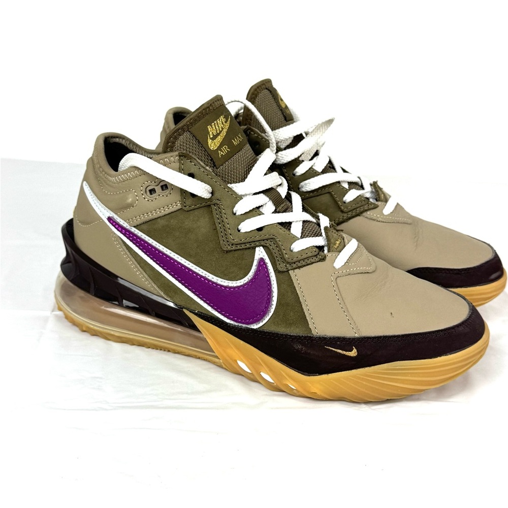 Nike Lebron Xviii 18 Low Nrg Atmos Khaki Viotech Purple Mocha Mvp